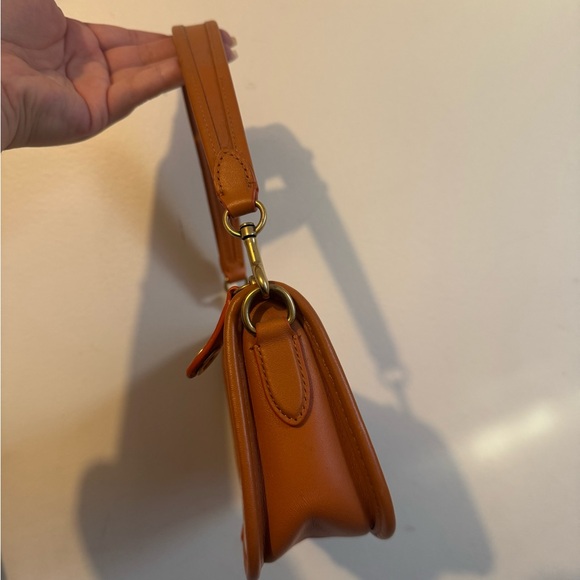 Coach Pink and Orange Swinger Signature Jacquard Shoulder Bag - Picture 5 of 7